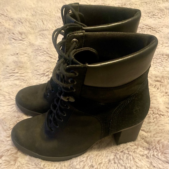 Womens Timberland Allington Heights Boots - Black - Picture 6 of 6